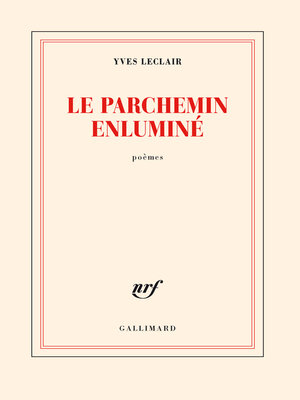 cover image of Le parchemin enluminé